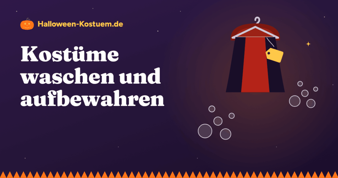 Illustration: Umhang auf dem Kleiderbügel mit Seifenblasen